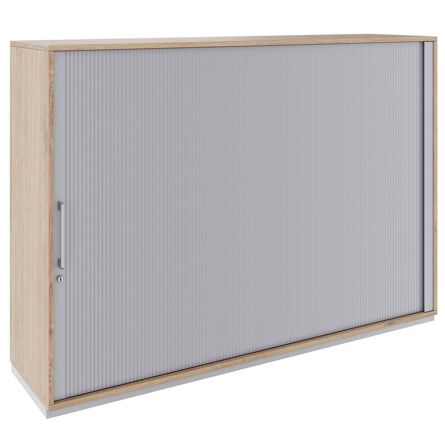 PRO Querrollladenschrank | 3 OH, 800 - 1600 x 1140 mm, verleimter Korpus, Natureiche