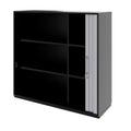 PRO Tambour cabinet | 3 OH, 800 - 1600 x 1140 mm, glued carcass, Black - 4 Thumbnail Image