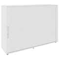 PRO Querroll store cabinet | 3 Oh, 800 - 1600 x 1140 mm, glued corpus, white - 1 Thumbnail Image