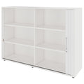 PRO Querroll store cabinet | 3 Oh, 800 - 1600 x 1140 mm, glued corpus, white - 4 Thumbnail Image