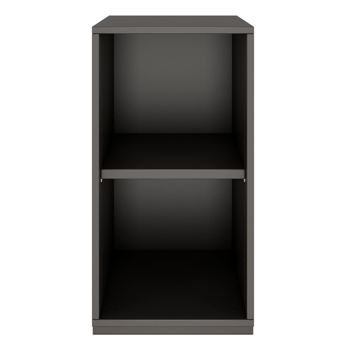 PRO Shelf cabinet | 2 Oh, 400 - 1200 x 770 mm, graphite
