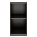 PRO Cabinet scaffale | 2 OH, 400 - 1200 x 770 mm, grafite - 3 Thumbnail Image