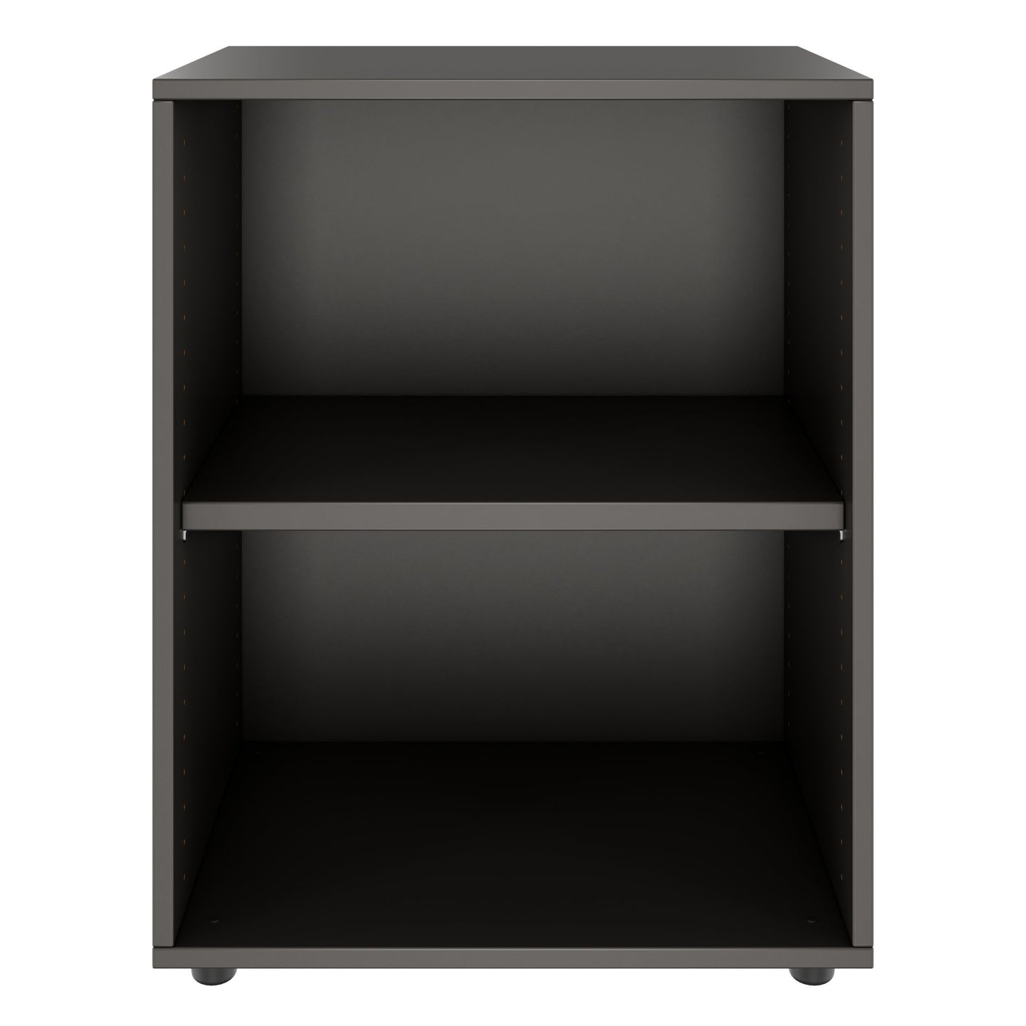 PRO Shelf cabinet | 2 Oh, 400 - 1200 x 770 mm, graphite
