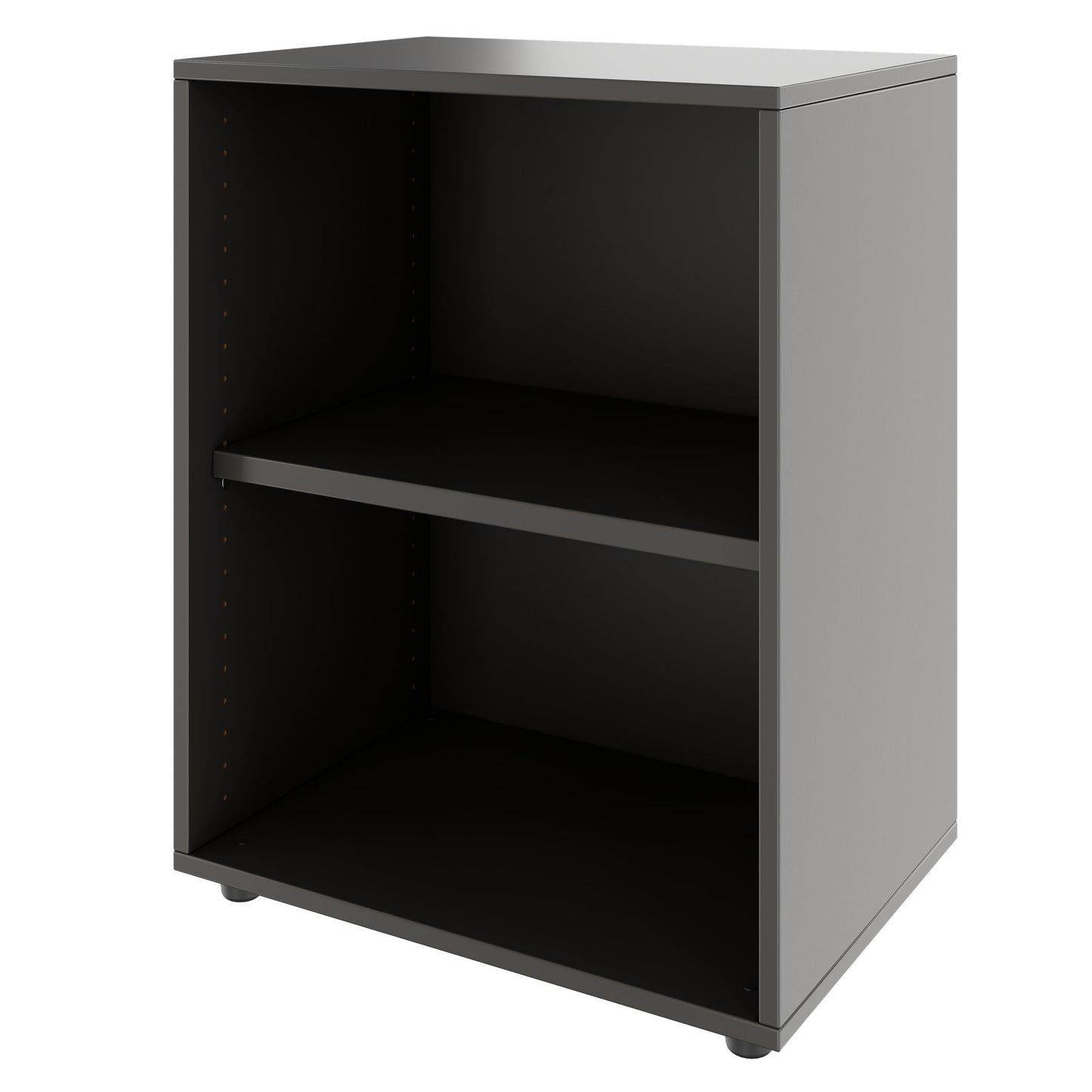 PRO Shelf cabinet | 2 Oh, 400 - 1200 x 770 mm, graphite