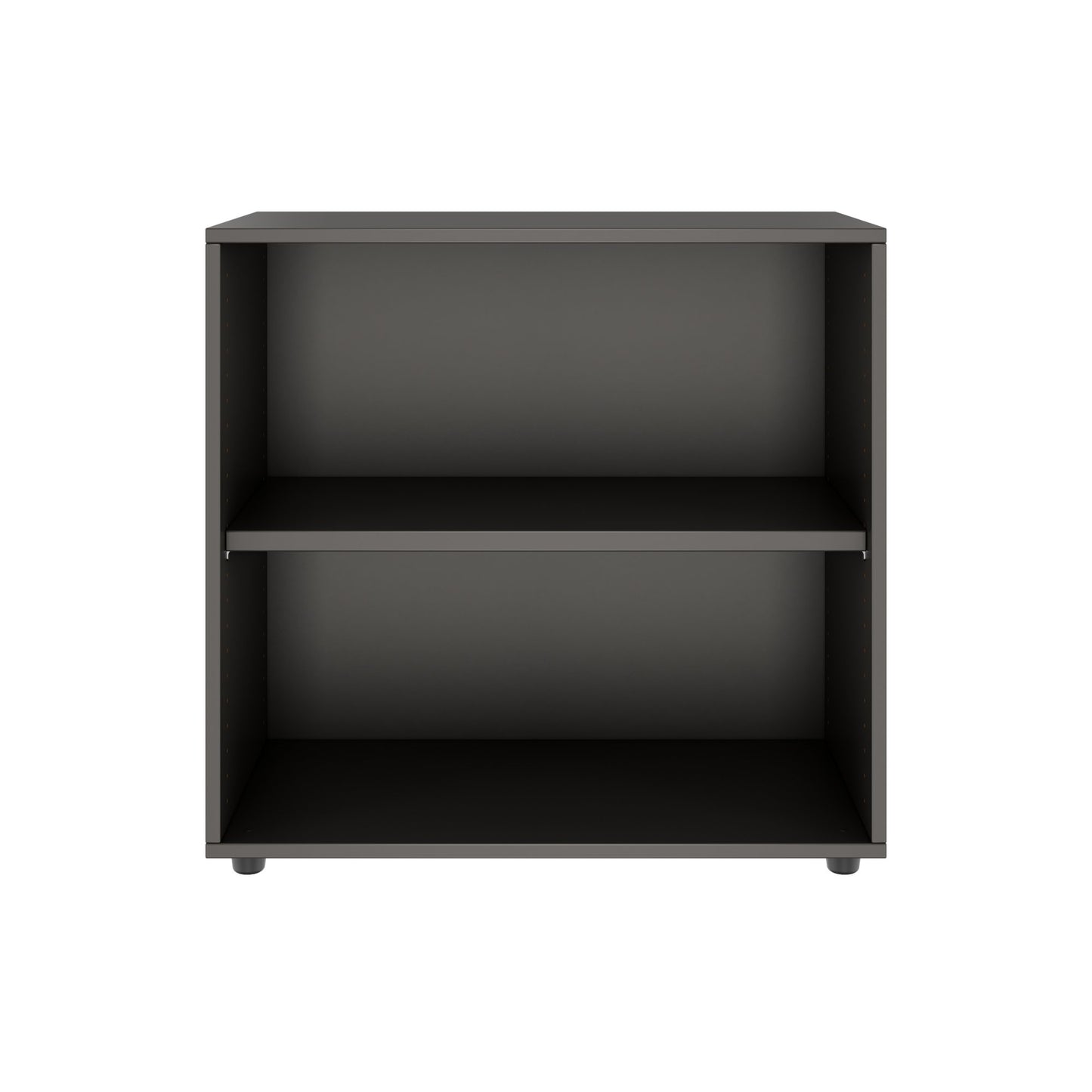PRO Shelf cabinet | 2 Oh, 400 - 1200 x 770 mm, graphite
