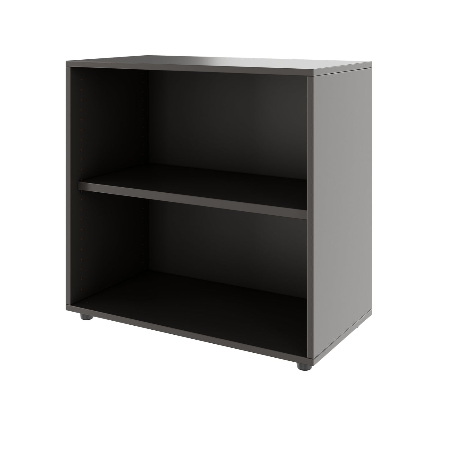 PRO Shelf cabinet | 2 Oh, 400 - 1200 x 770 mm, graphite