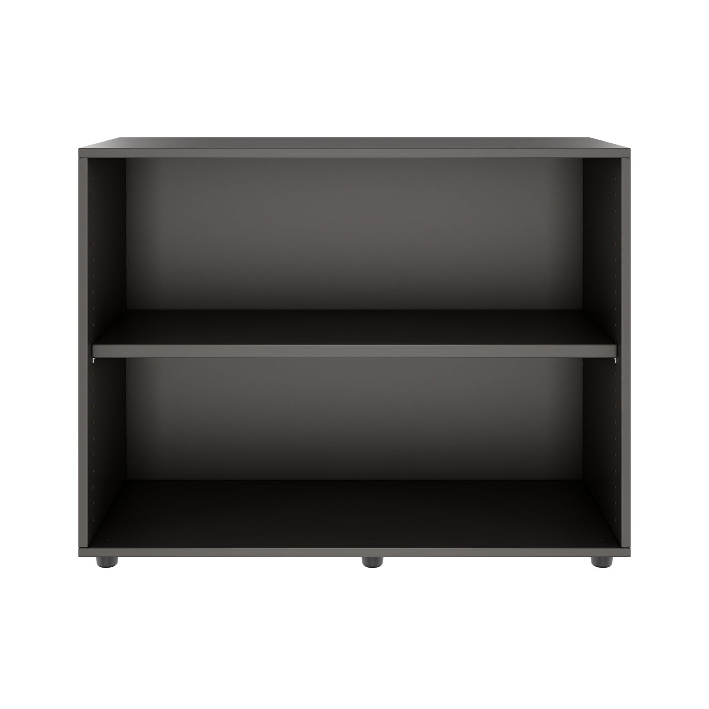 PRO Shelf cabinet | 2 Oh, 400 - 1200 x 770 mm, graphite