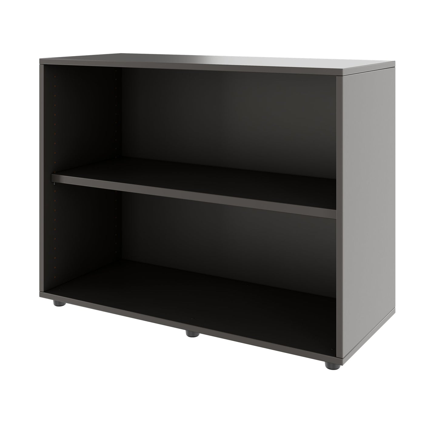 PRO Shelf cabinet | 2 Oh, 400 - 1200 x 770 mm, graphite