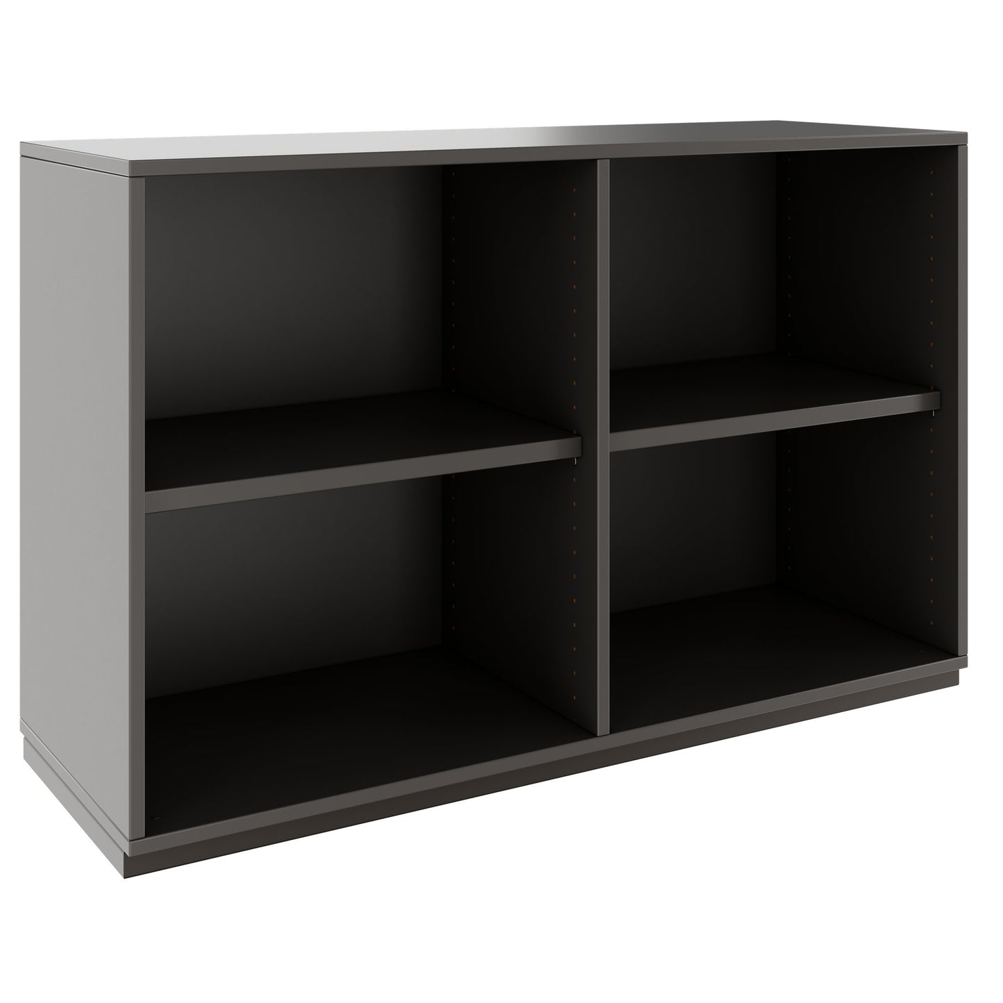 PRO Shelf cabinet | 2 Oh, 400 - 1200 x 770 mm, graphite