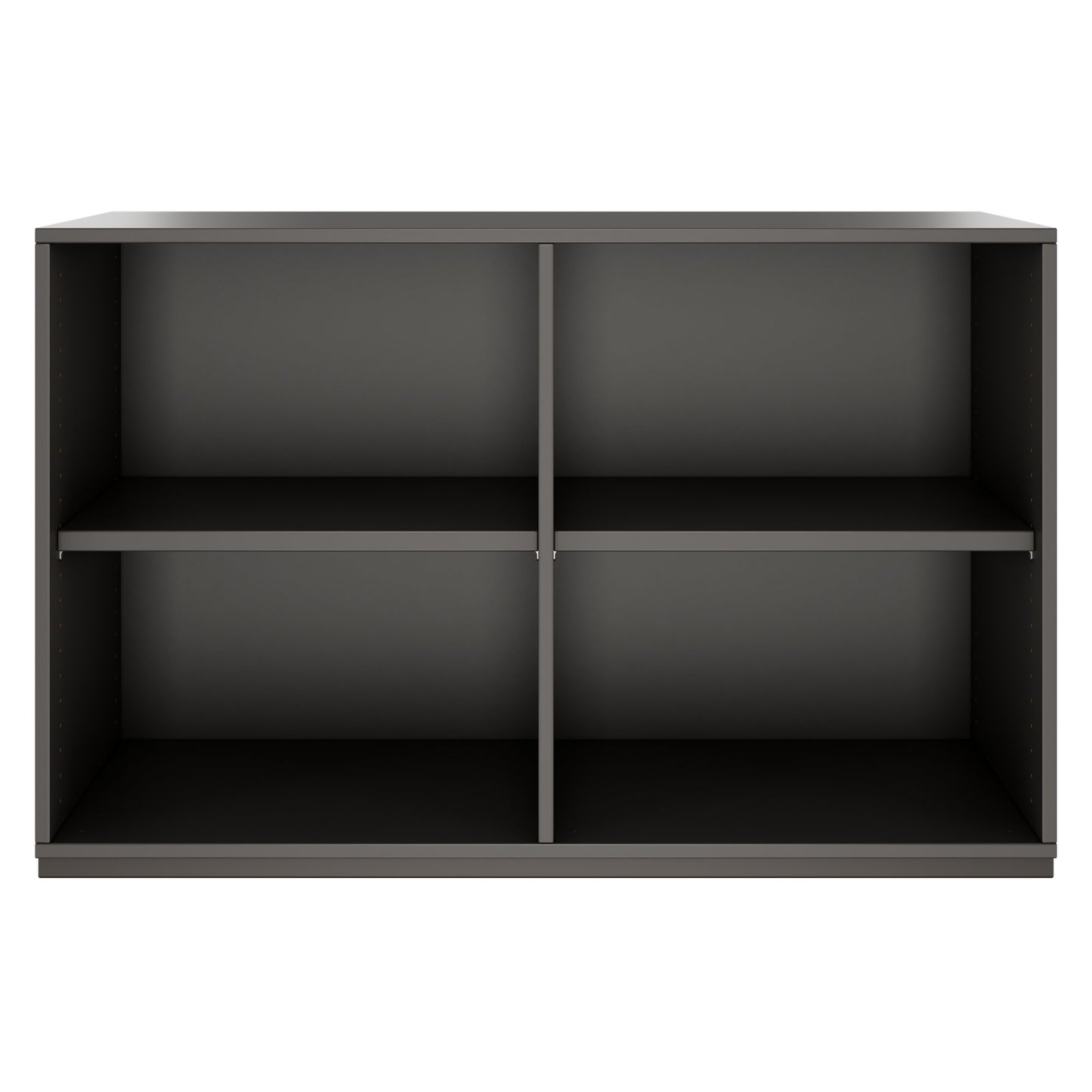 PRO Shelf cabinet | 2 Oh, 400 - 1200 x 770 mm, graphite