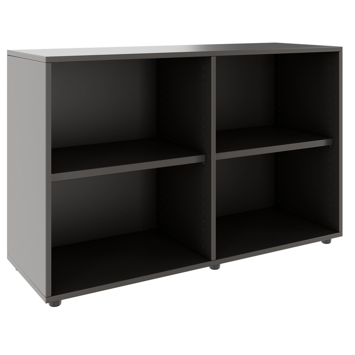 PRO Shelf cabinet | 2 Oh, 400 - 1200 x 770 mm, graphite