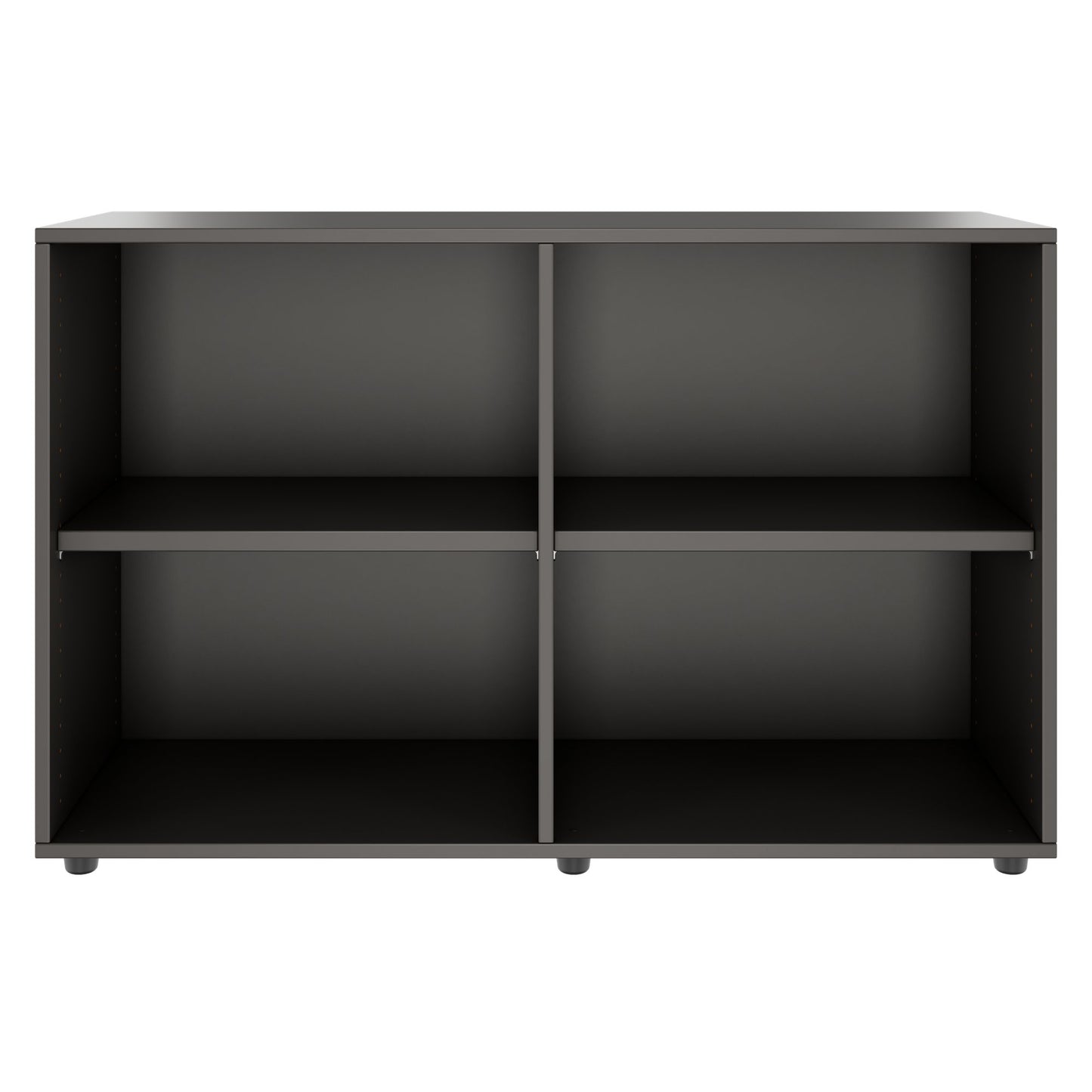 PRO Shelf cabinet | 2 Oh, 400 - 1200 x 770 mm, graphite