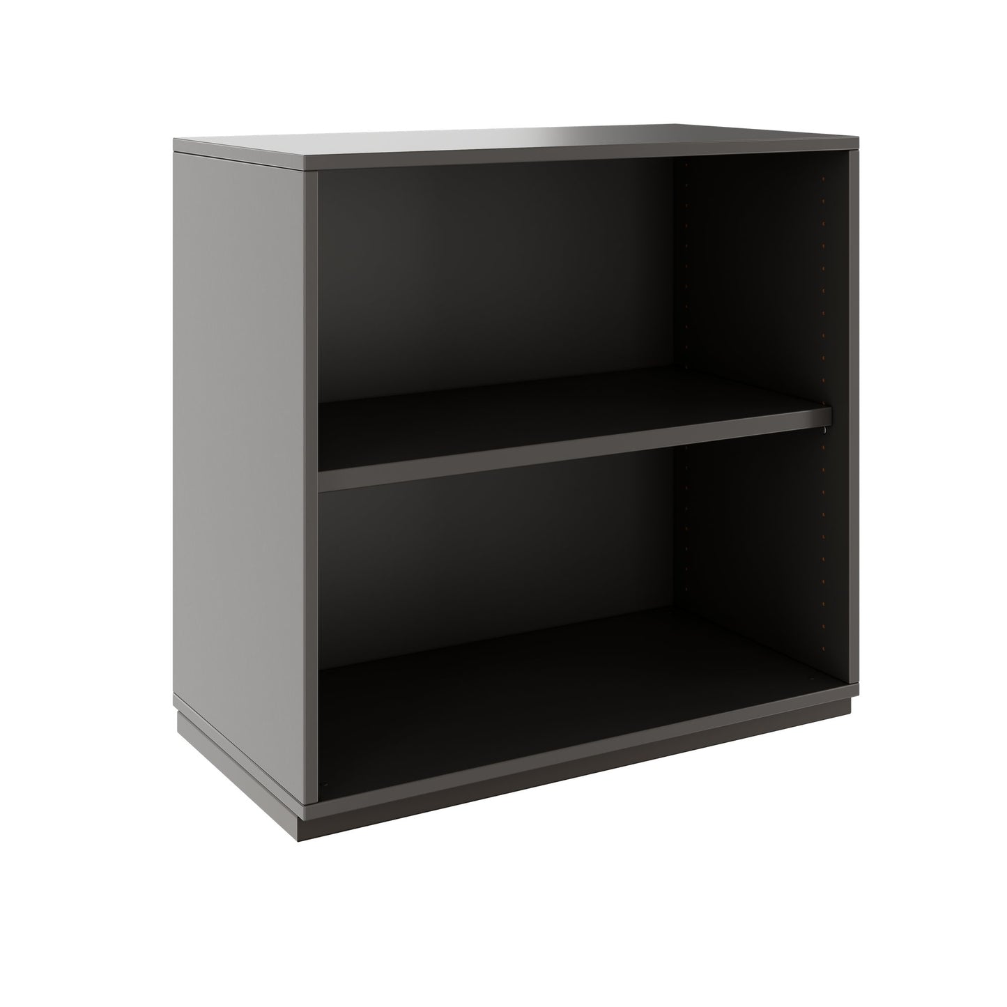 PRO Shelf cabinet | 2 Oh, 400 - 1200 x 770 mm, graphite