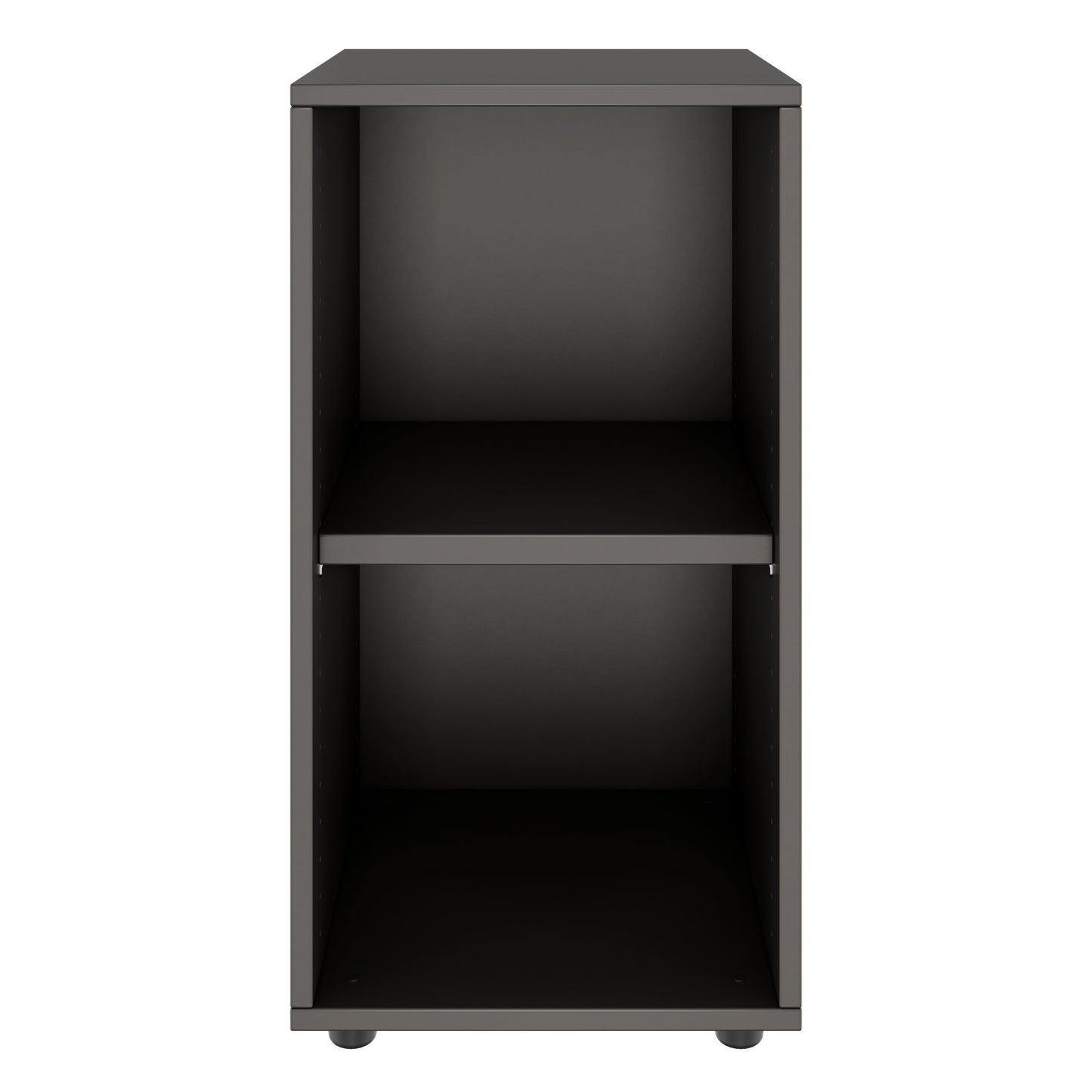 PRO Shelf cabinet | 2 Oh, 400 - 1200 x 770 mm, graphite