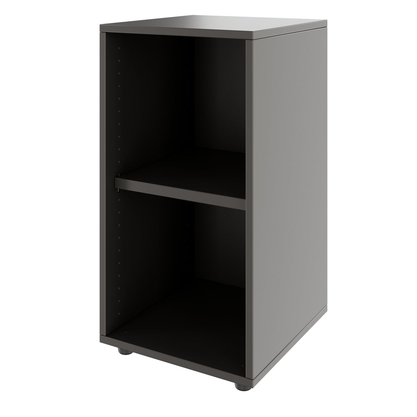 PRO Shelf cabinet | 2 Oh, 400 - 1200 x 770 mm, graphite