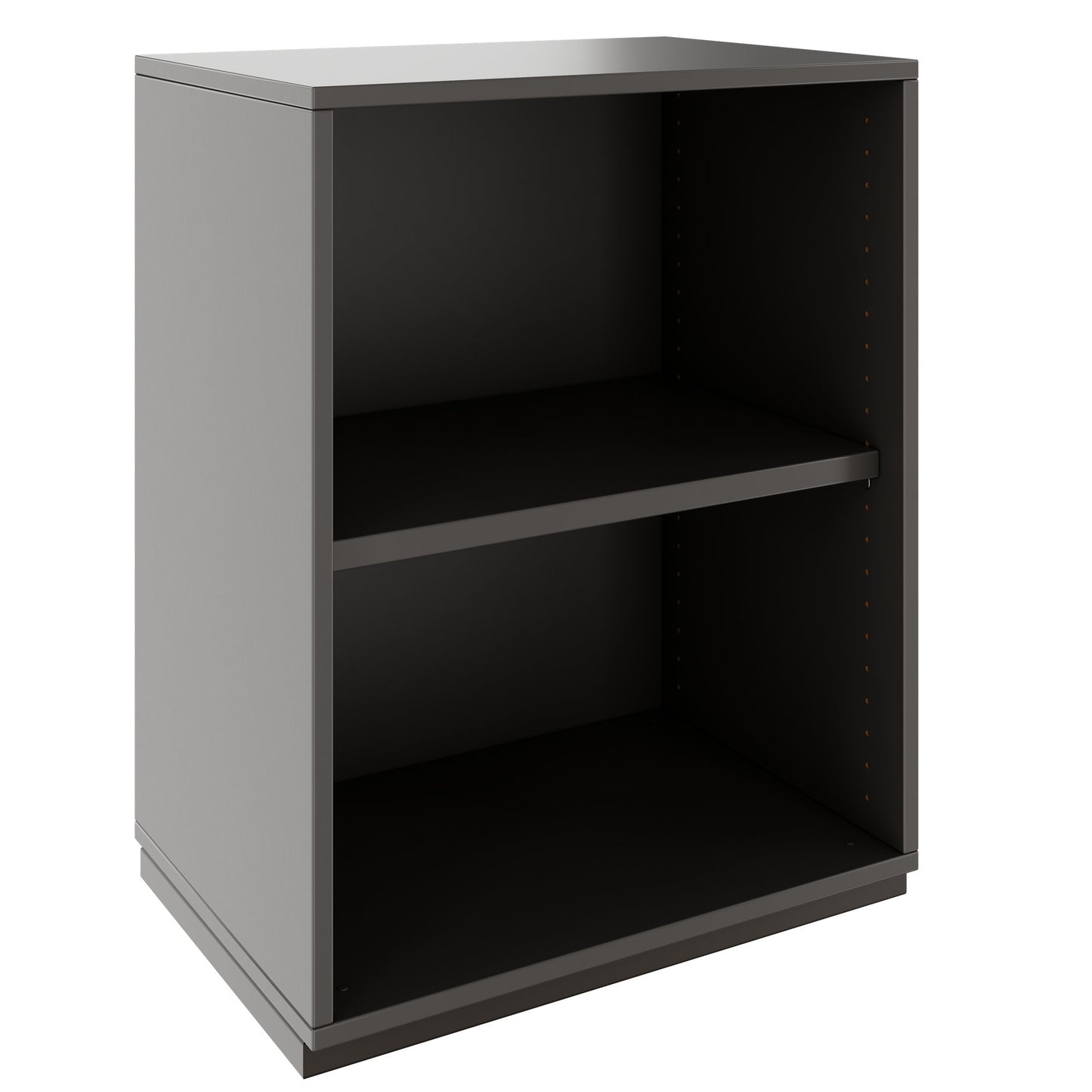 PRO Shelf cabinet | 2 Oh, 400 - 1200 x 770 mm, graphite