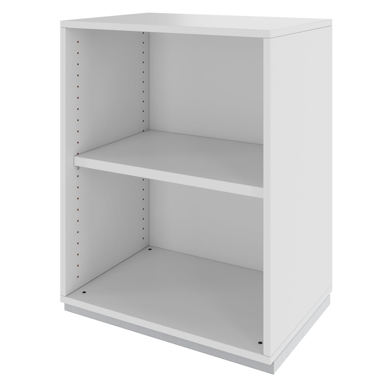 PRO Shelf cabinet | 2 Oh, 400 - 1200 x 770 mm, gray