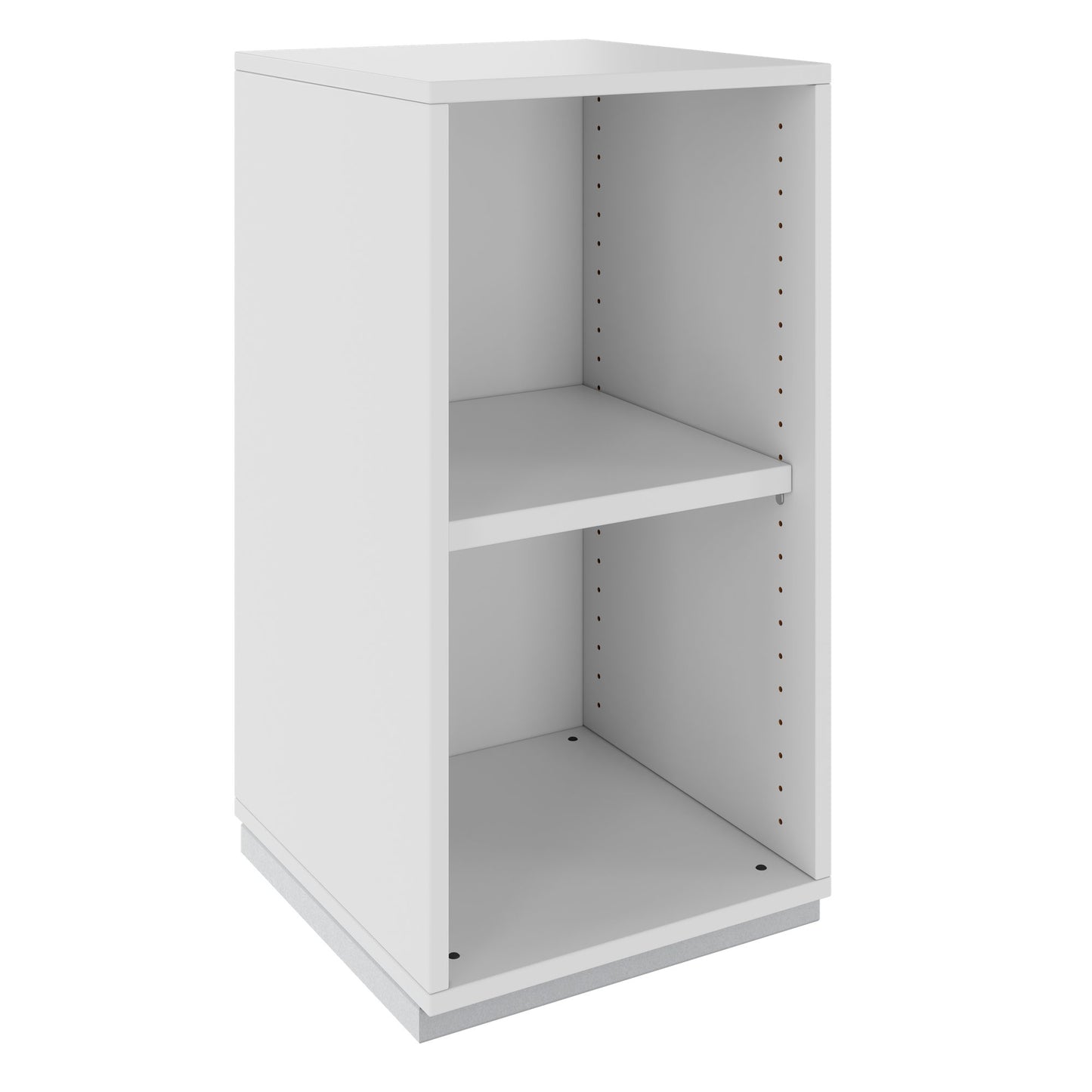 PRO Shelf cabinet | 2 Oh, 400 - 1200 x 770 mm, gray