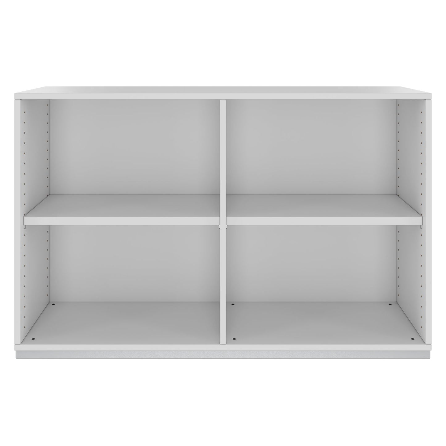 PRO Armoire d'étagère | 2 oh, 400 - 1200 x 770 mm, gris