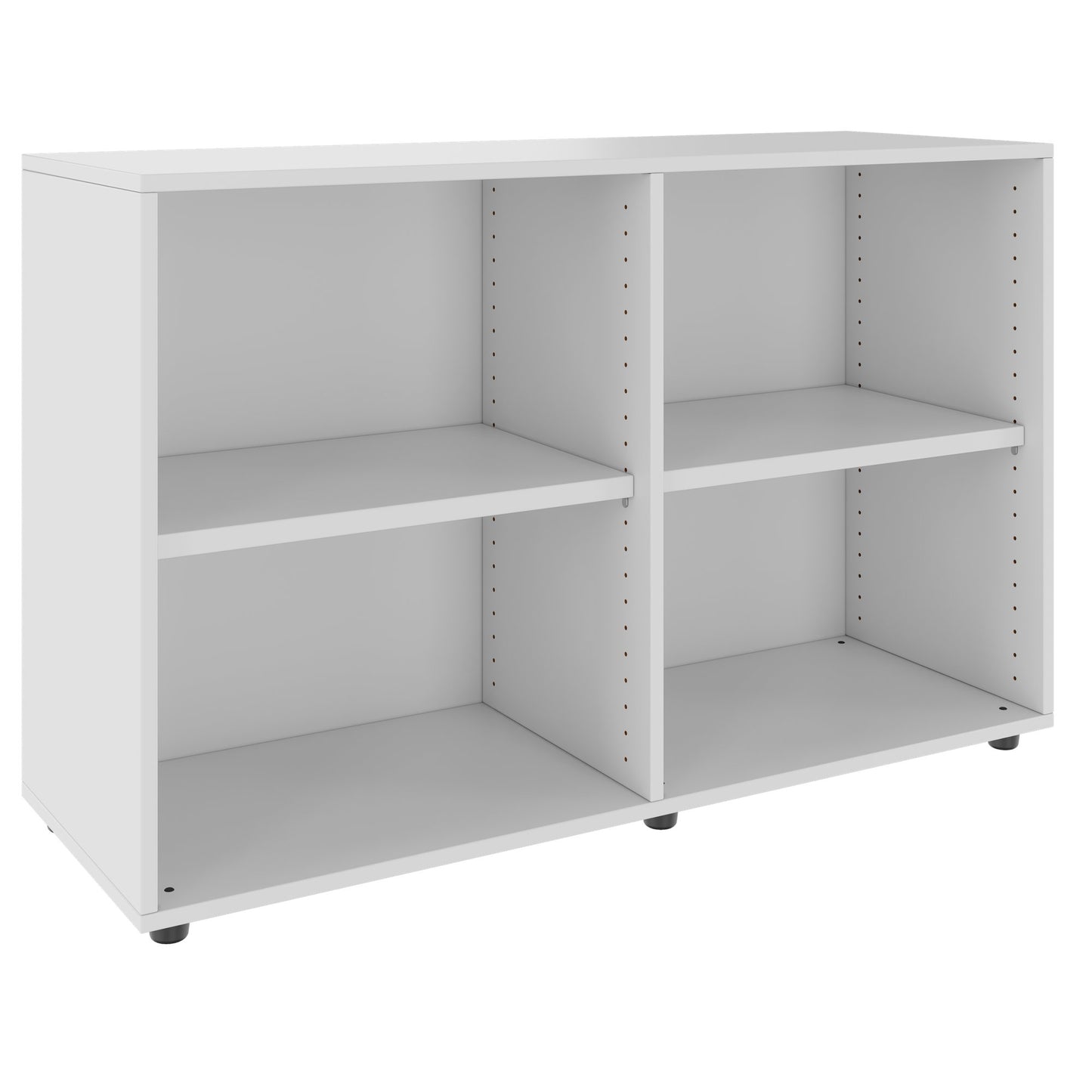 PRO Shelf cabinet | 2 Oh, 400 - 1200 x 770 mm, gray