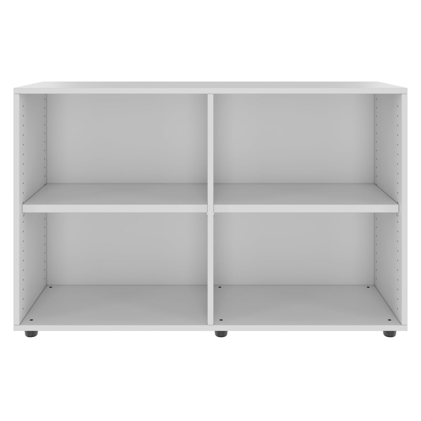 PRO Shelf cabinet | 2 Oh, 400 - 1200 x 770 mm, gray