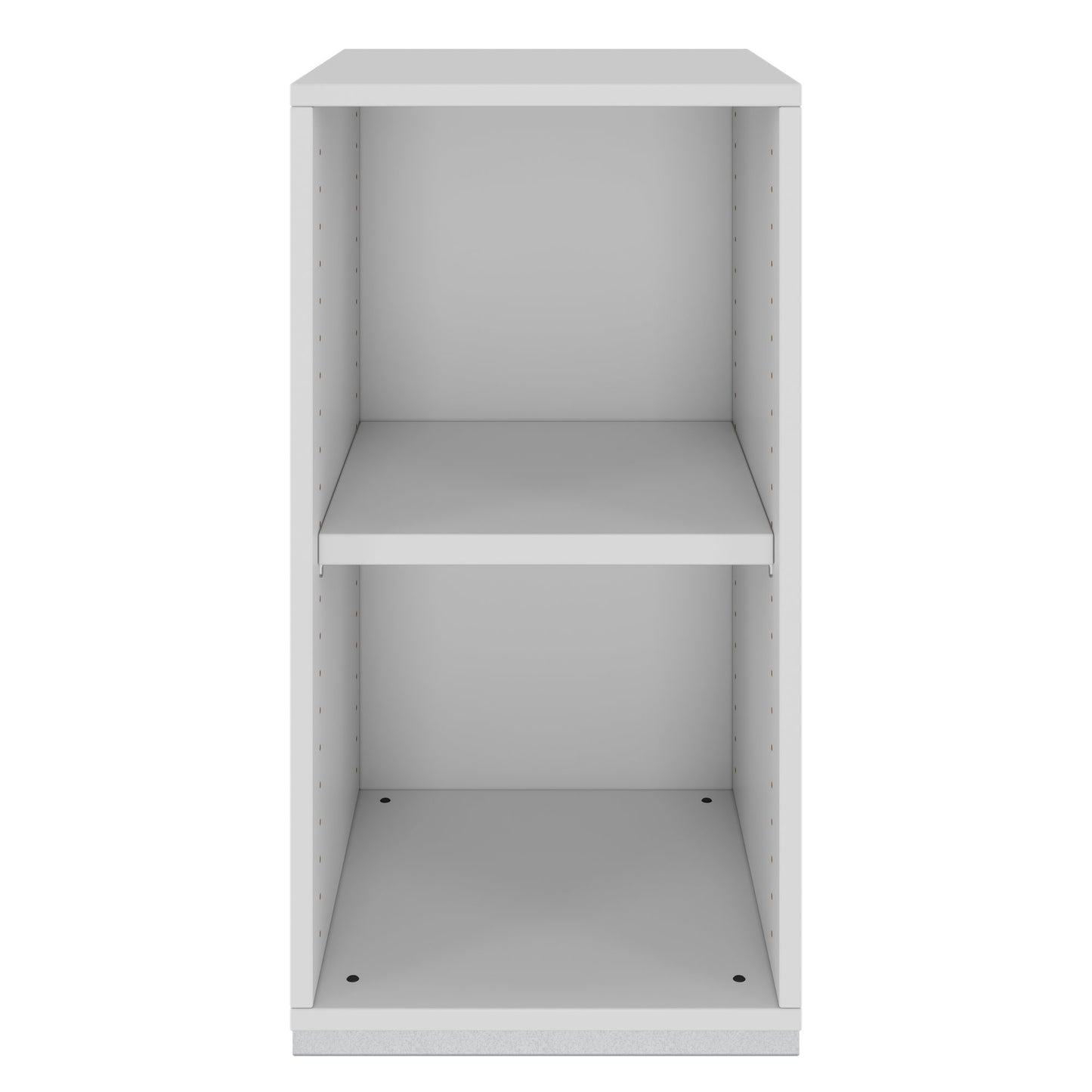PRO Shelf cabinet | 2 Oh, 400 - 1200 x 770 mm, gray