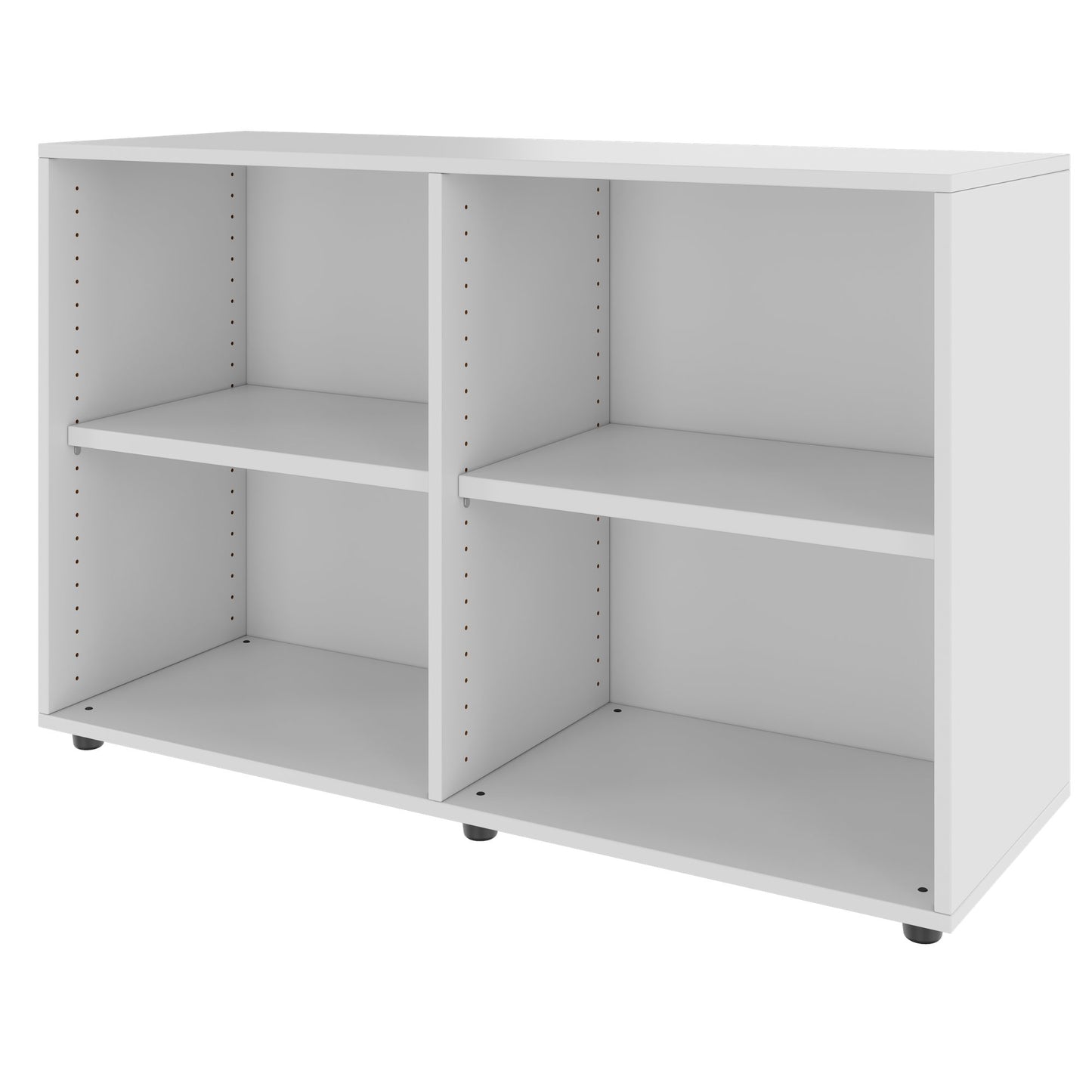 PRO Shelf cabinet | 2 Oh, 400 - 1200 x 770 mm, gray
