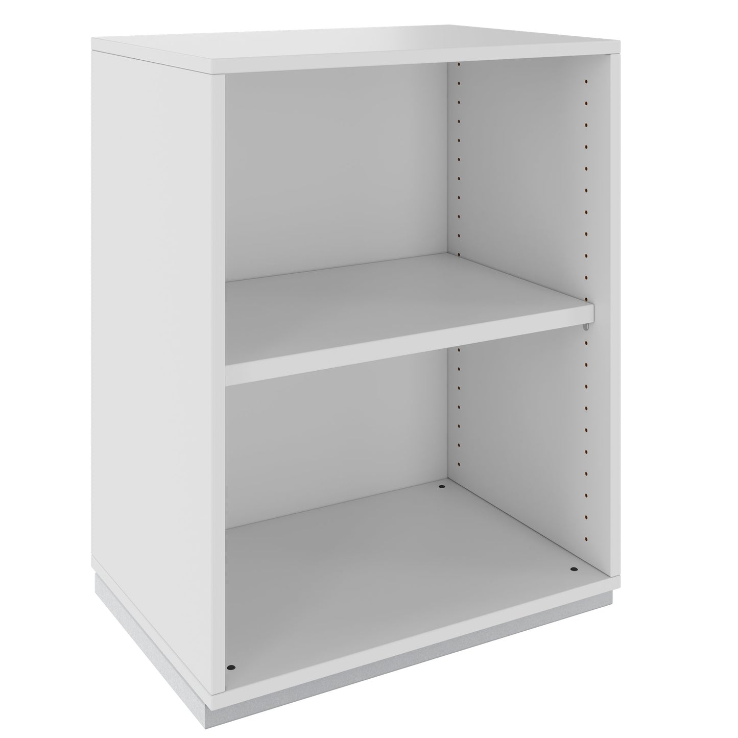 PRO Shelf cabinet | 2 Oh, 400 - 1200 x 770 mm, gray