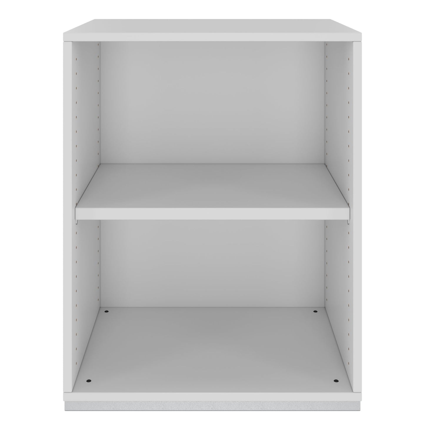 PRO Shelf cabinet | 2 Oh, 400 - 1200 x 770 mm, gray