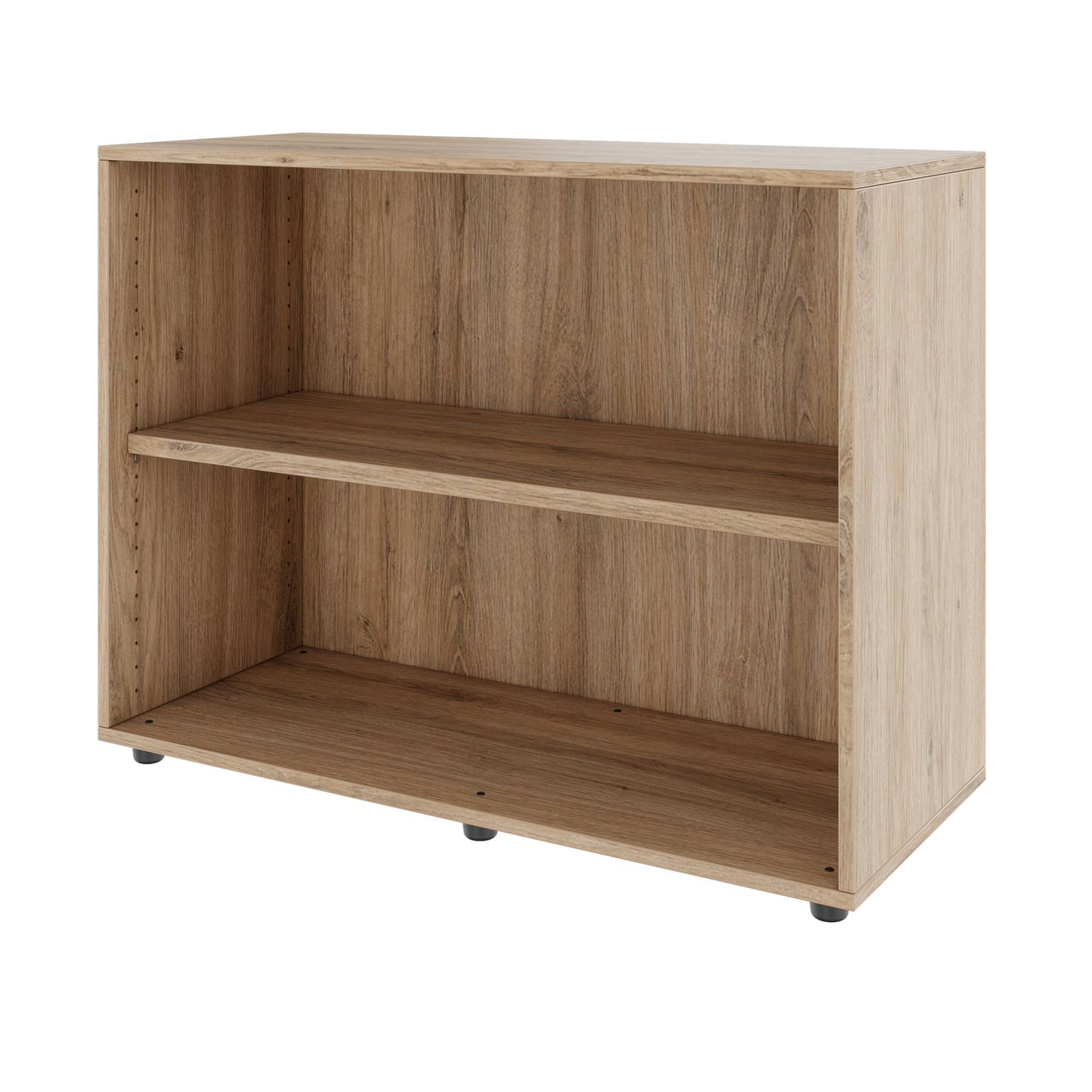PRO Cabinet scaffale | 2 OH, 400 - 1200 x 770 mm, quercia naturale