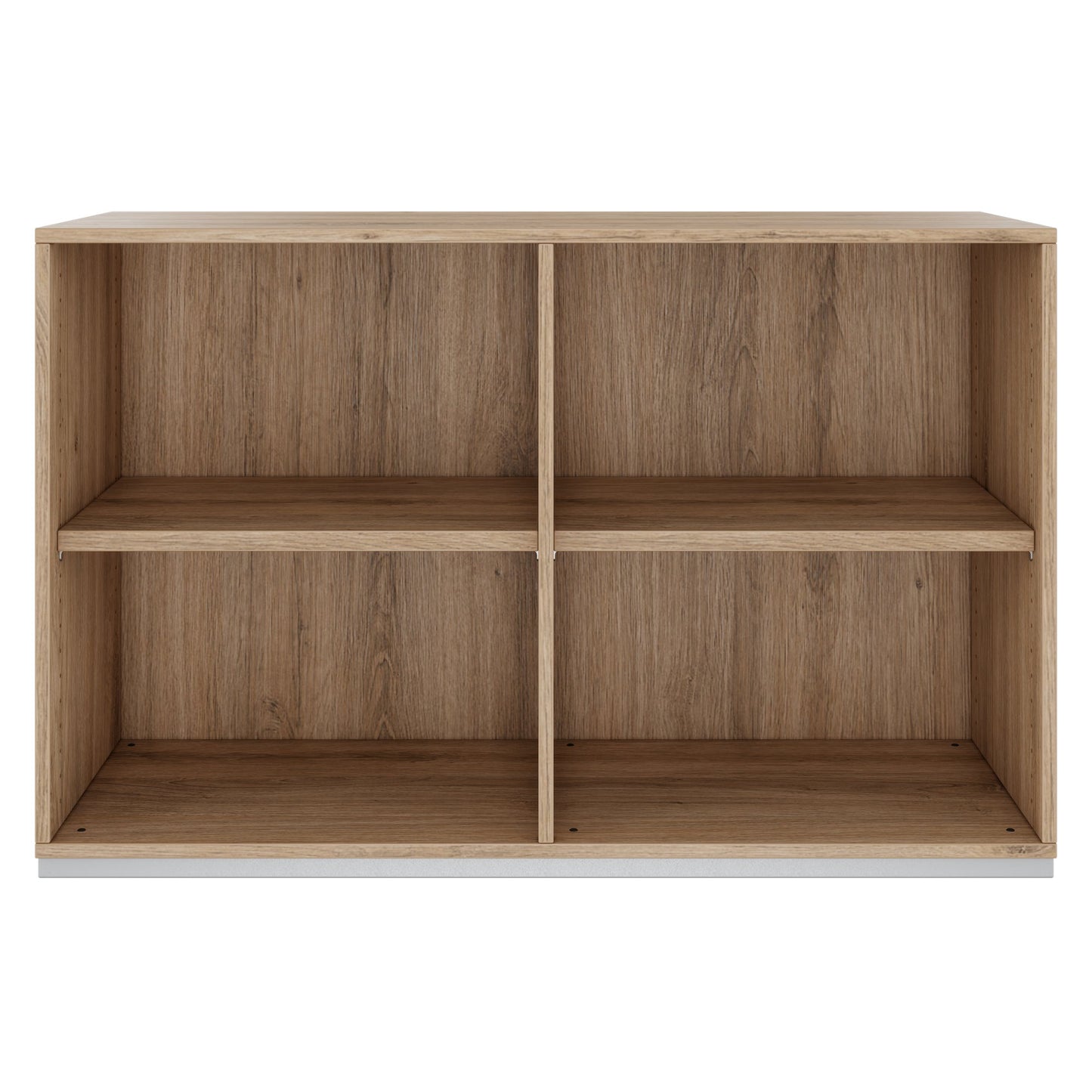 PRO Cabinet scaffale | 2 OH, 400 - 1200 x 770 mm, quercia naturale