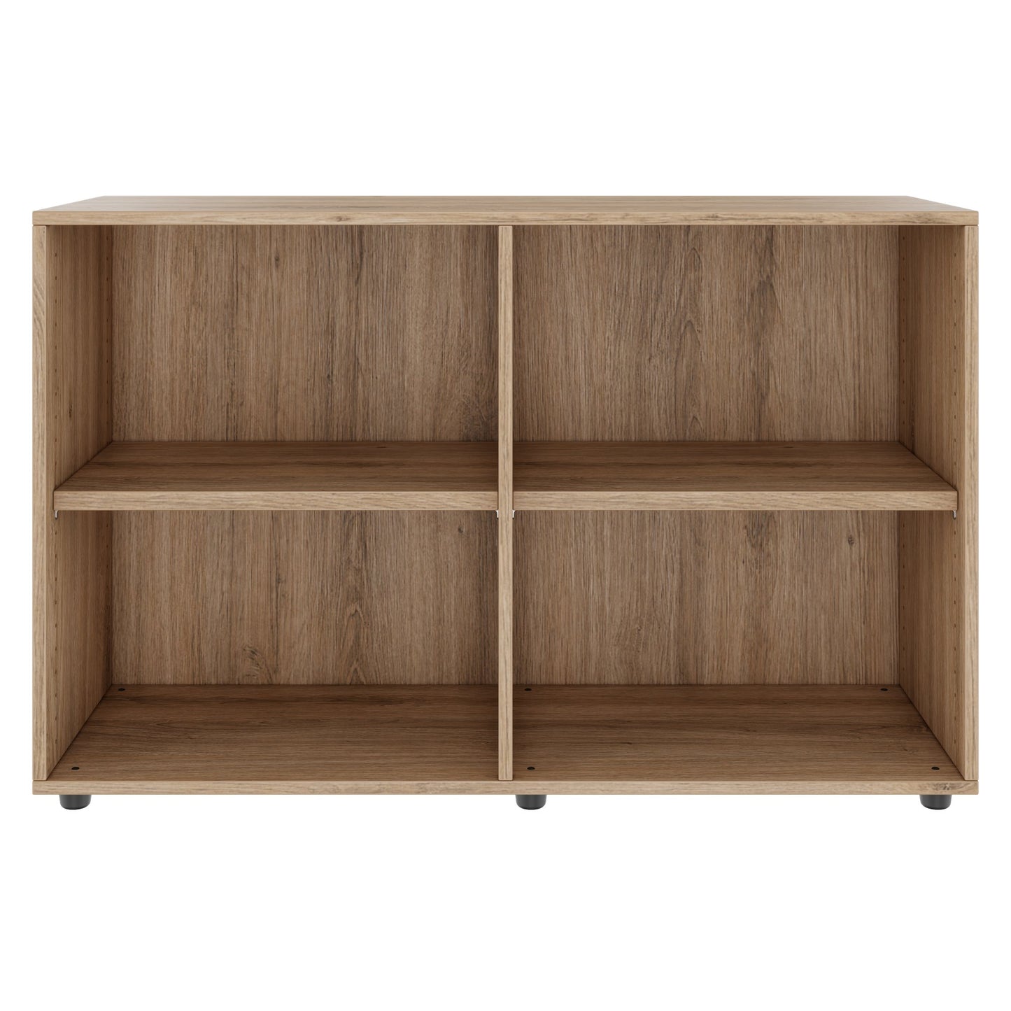 PRO Cabinet scaffale | 2 OH, 400 - 1200 x 770 mm, quercia naturale