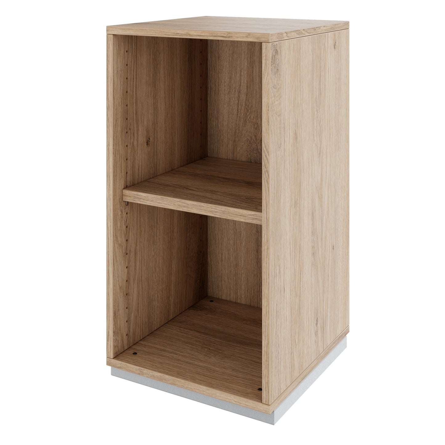 PRO Cabinet scaffale | 2 OH, 400 - 1200 x 770 mm, quercia naturale