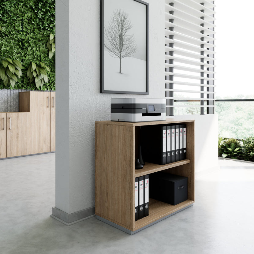 PRO Cabinet scaffale | 2 OH, 400 - 1200 x 770 mm, quercia naturale