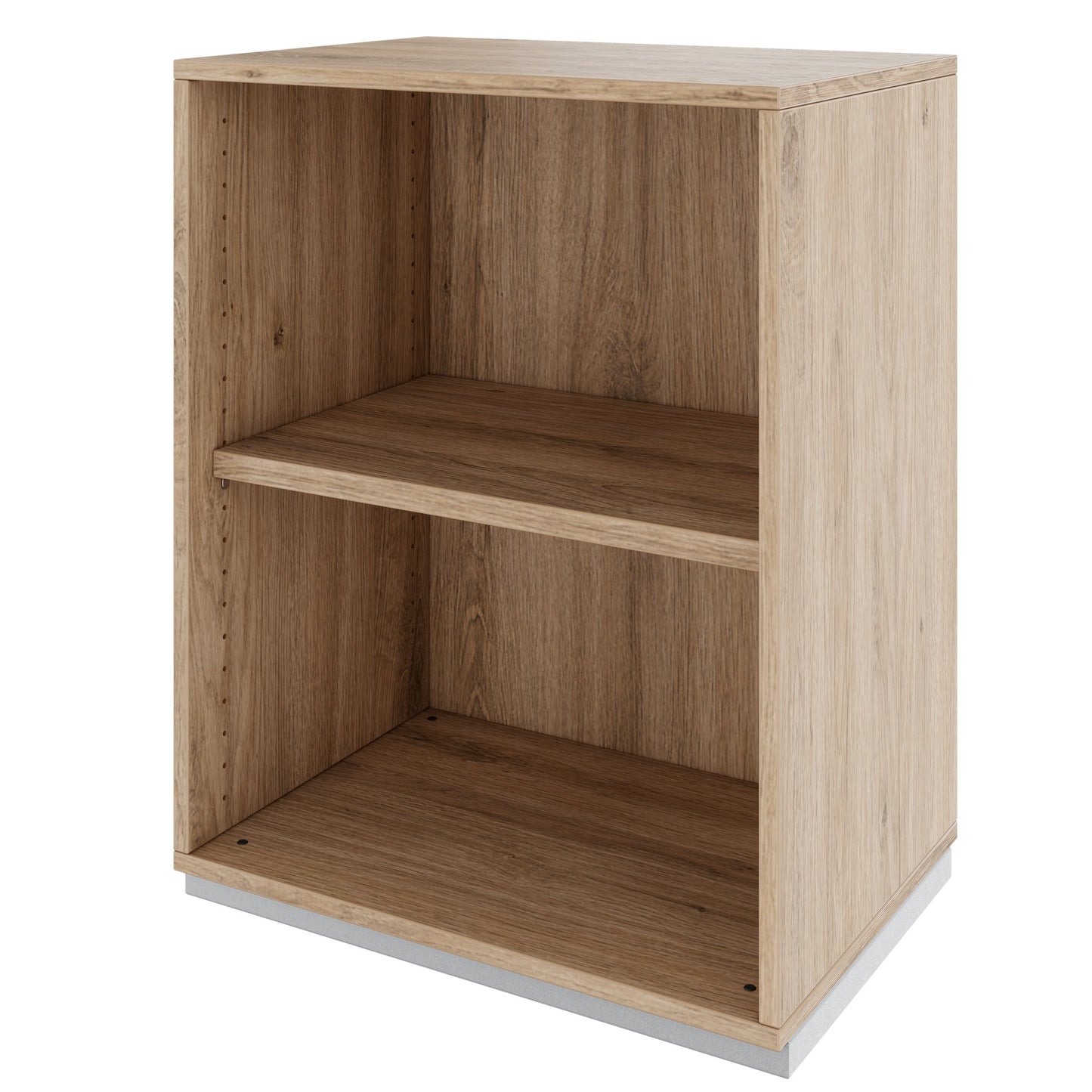 PRO Cabinet scaffale | 2 OH, 400 - 1200 x 770 mm, quercia naturale