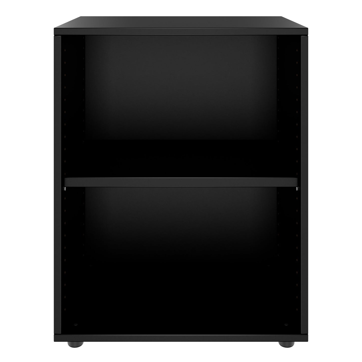 PRO Shelf cabinet | 2 Oh, 400 - 1200 x 770 mm, black