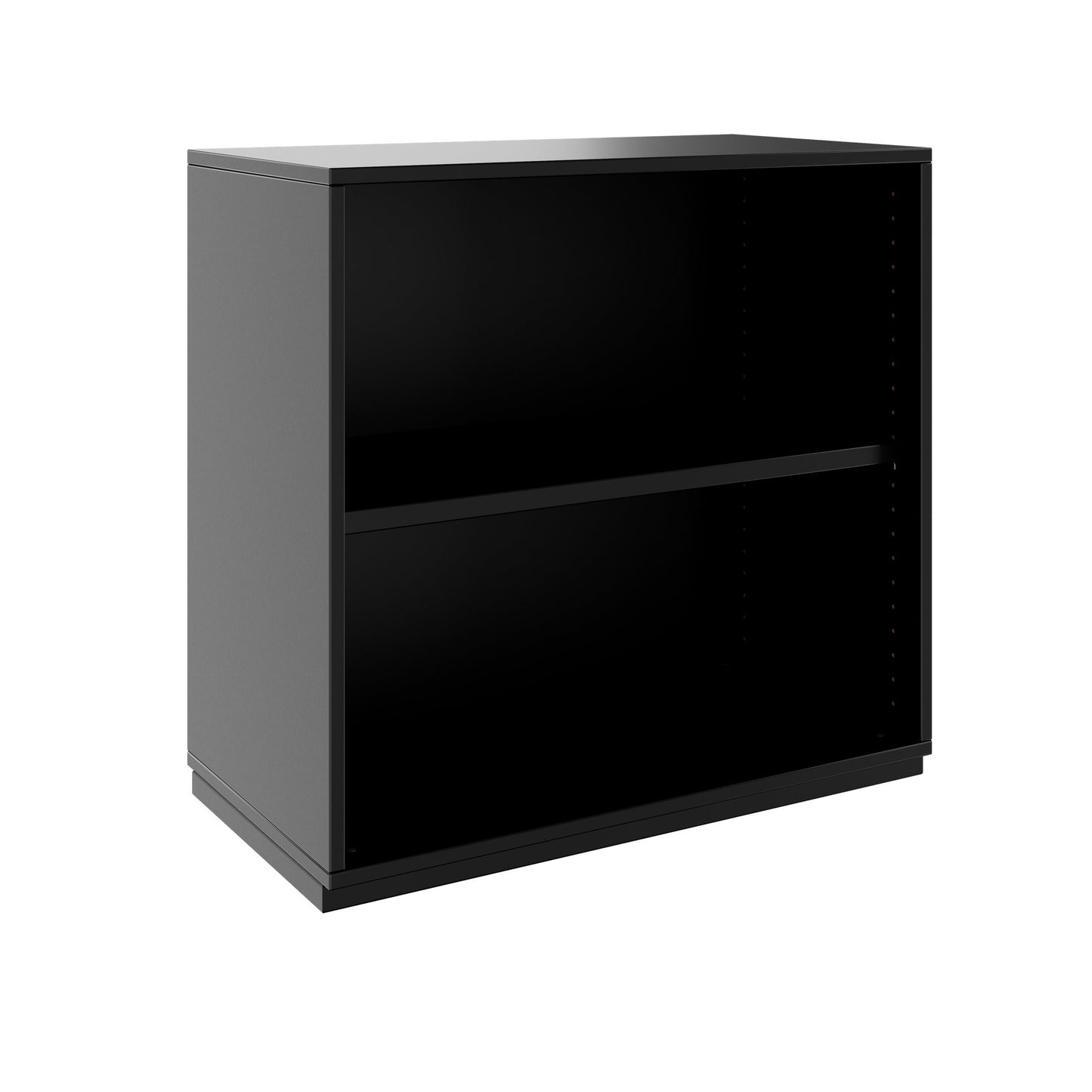 PRO Armoire d'étagère | 2 oh, 400 - 1200 x 770 mm, noir