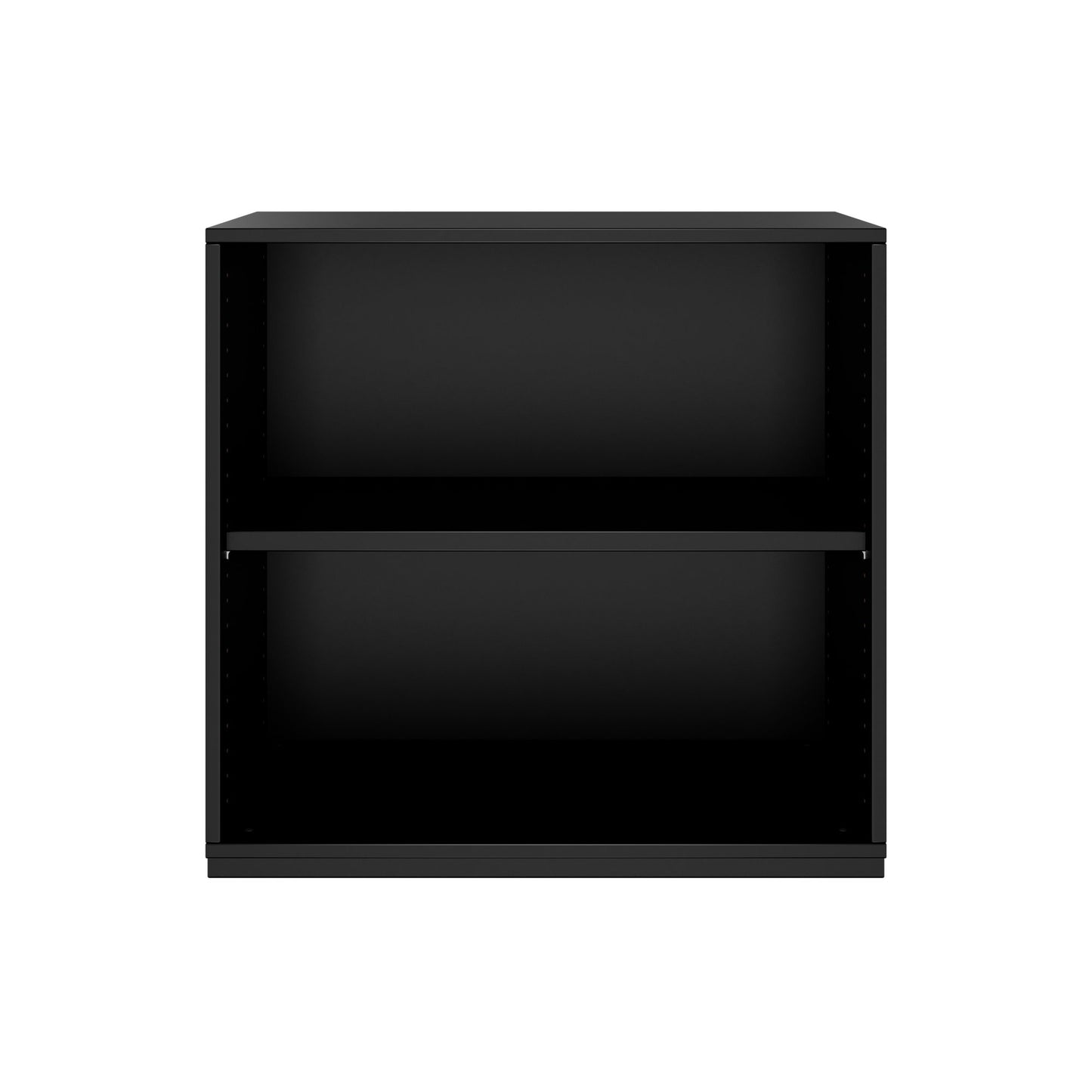 PRO Armoire d'étagère | 2 oh, 400 - 1200 x 770 mm, noir