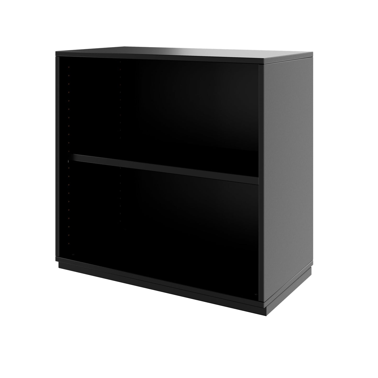 PRO Armoire d'étagère | 2 oh, 400 - 1200 x 770 mm, noir