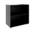PRO Armoire d'étagère | 2 oh, 400 - 1200 x 770 mm, noir
