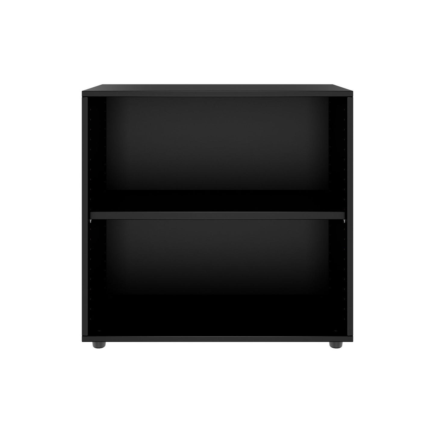 PRO Armoire d'étagère | 2 oh, 400 - 1200 x 770 mm, noir