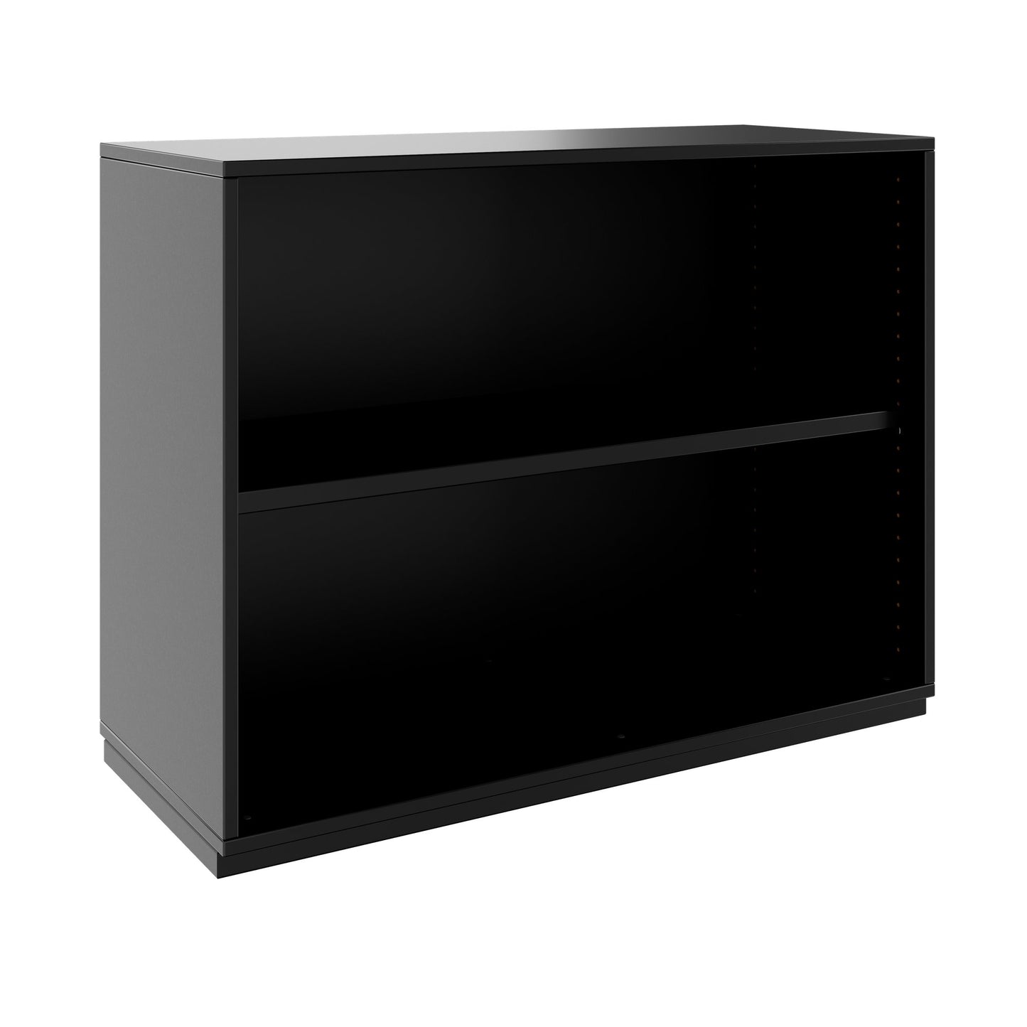 PRO Armoire d'étagère | 2 oh, 400 - 1200 x 770 mm, noir