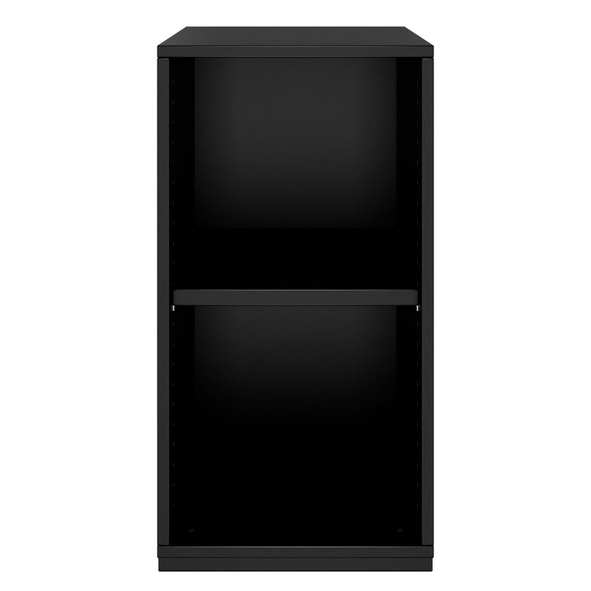 PRO Armoire d'étagère | 2 oh, 400 - 1200 x 770 mm, noir