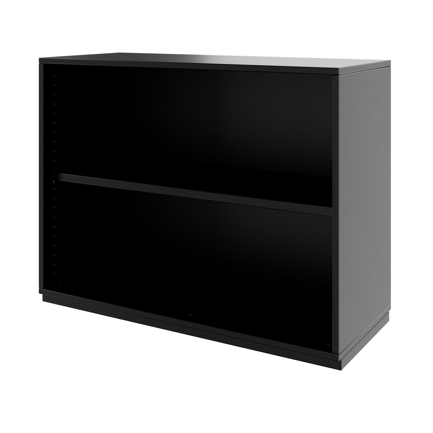PRO Armoire d'étagère | 2 oh, 400 - 1200 x 770 mm, noir