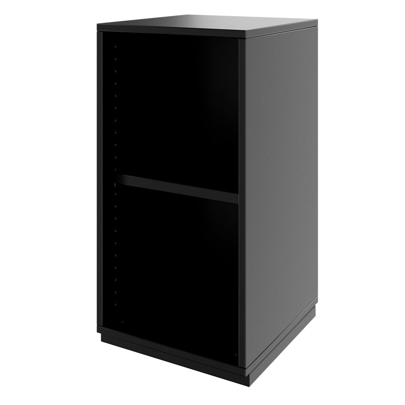 PRO Armoire d'étagère | 2 oh, 400 - 1200 x 770 mm, noir