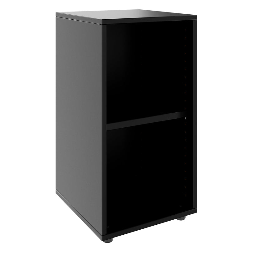 PRO Armoire d'étagère | 2 oh, 400 - 1200 x 770 mm, noir