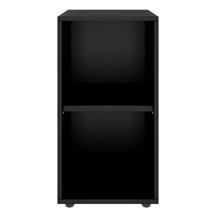PRO Armoire d'étagère | 2 oh, 400 - 1200 x 770 mm, noir