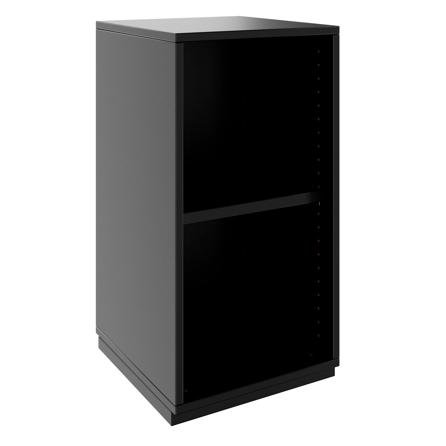 PRO Armoire d'étagère | 2 oh, 400 - 1200 x 770 mm, noir
