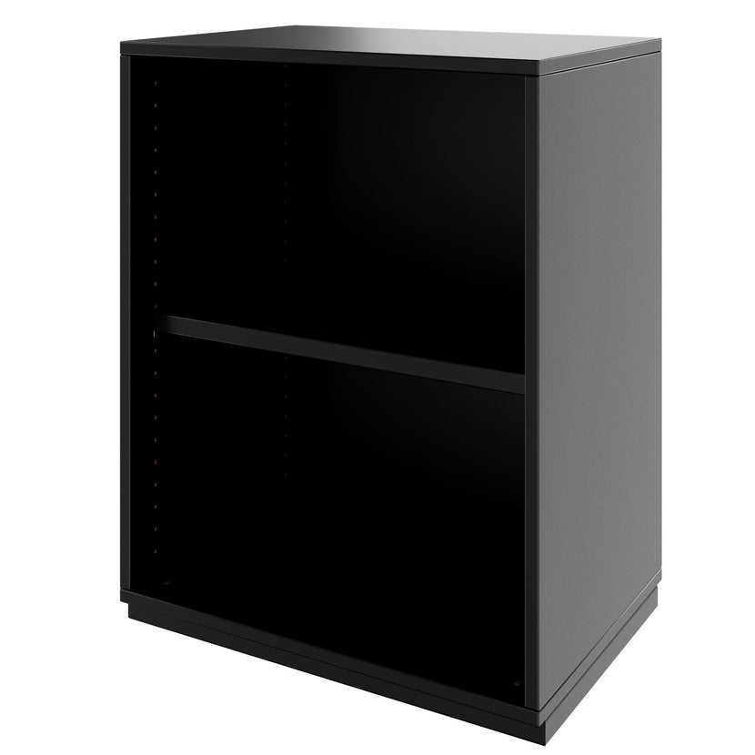 PRO Armoire d'étagère | 2 oh, 400 - 1200 x 770 mm, noir