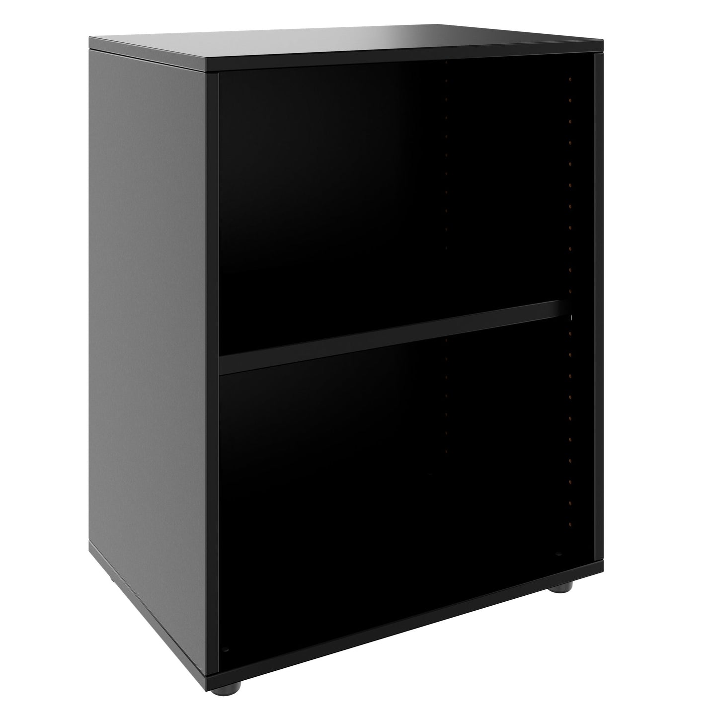 PRO Shelf cabinet | 2 Oh, 400 - 1200 x 770 mm, black